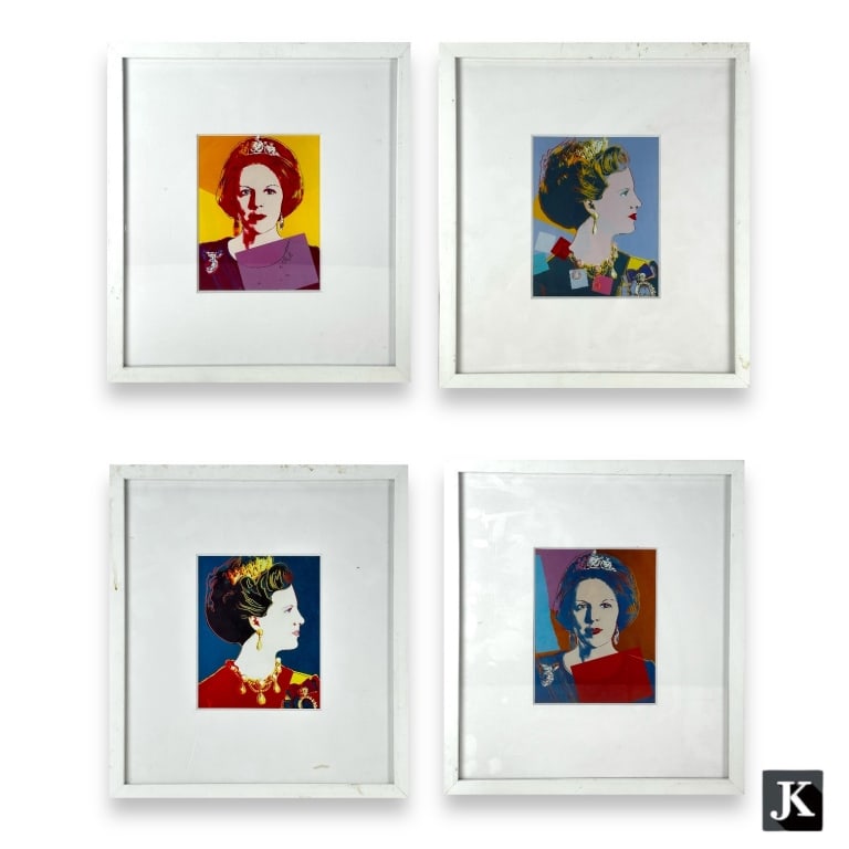 Andy Warhol (AMERICAN / NEW YORK / PENNSYLVANIA, 1928 - 1987) set of four "Reigning Queens" offset (1 of 5)