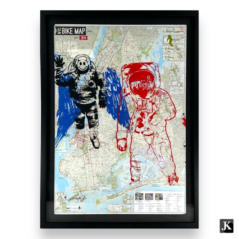 Fabrika Ouch (UNITED STATES / NEW YORK / BROOKLYN, 20th / 21st Century) pop art silk screen and (1 of 6)