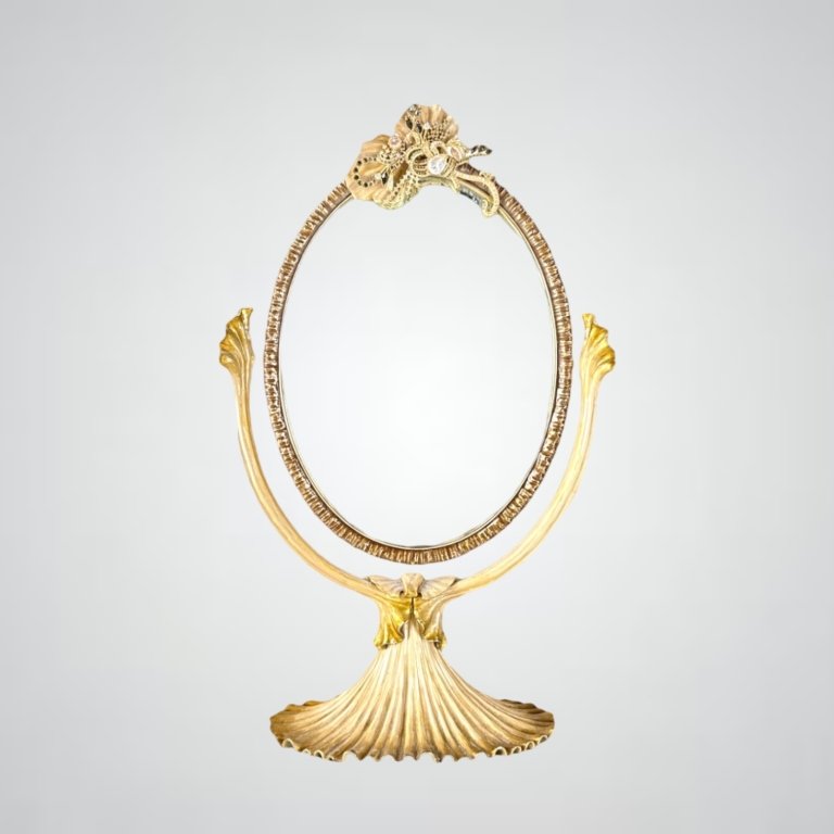 Jay Strongwater Draped Standing Mirror (1 of 3)