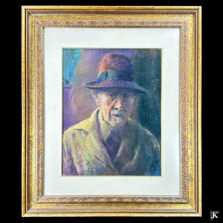 Gustav Frederick Goetsch (AMERICAN / MISSOURI / MINNESOTA, 1877 - 1969) pastel impressionist work on (1 of 5)