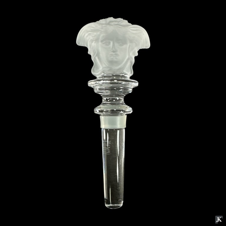 Versace Rosenthal Crystal Clear Bottle Stopper (1 of 4)