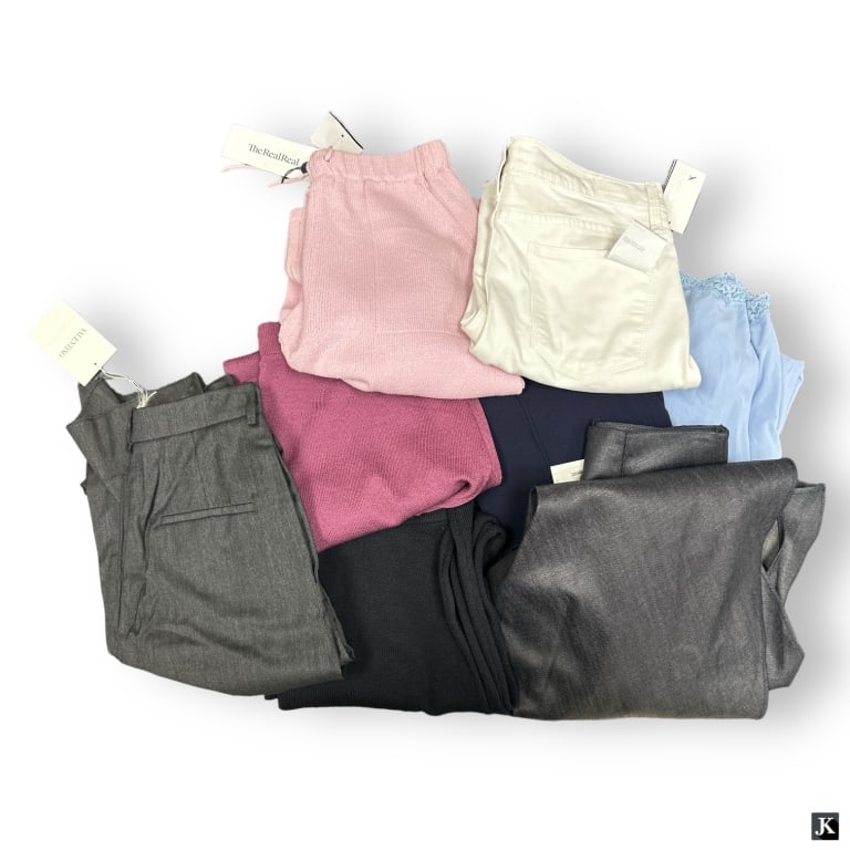 Lot Of 8 Women's Various Designer Pants (1 of 3)