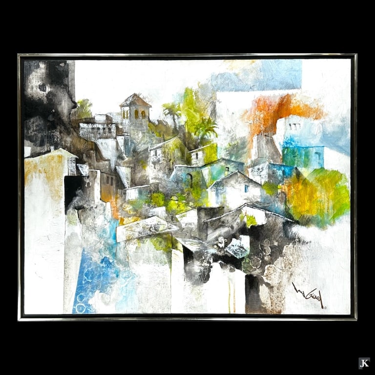 Jonas Gerard (USA B1941) Large Oil On Canvas (1 of 5)