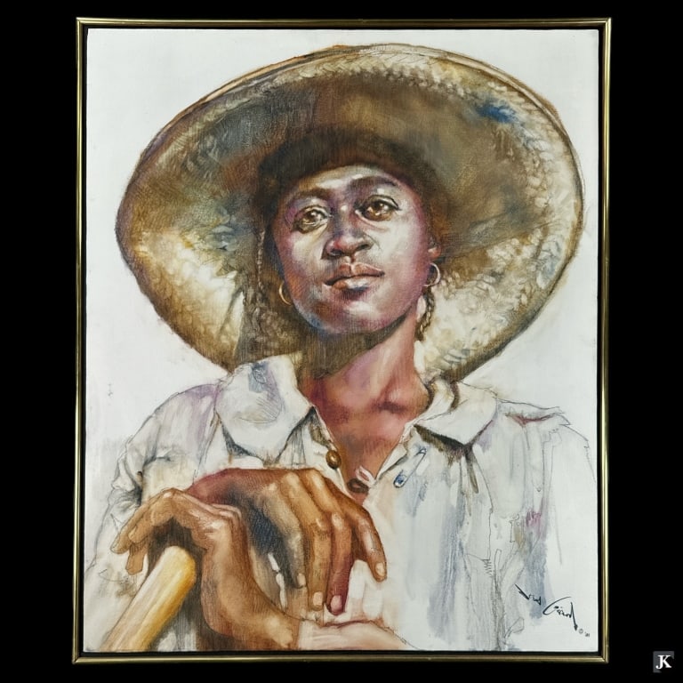 Jonas Gerard (USA B1941) Large Oil On Canvas (1 of 6)