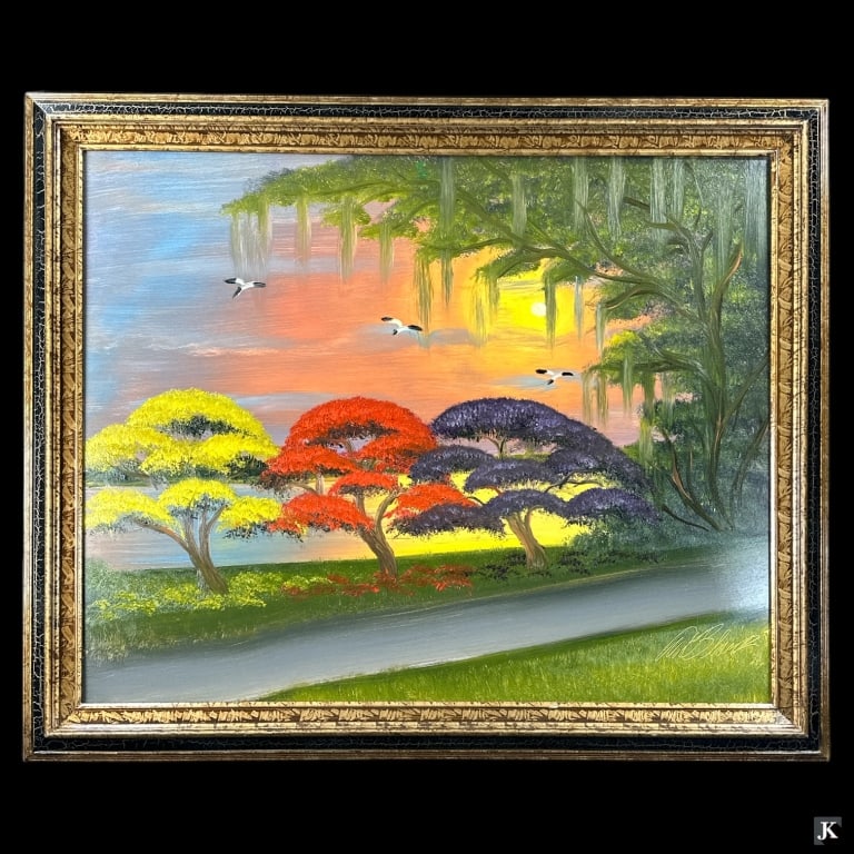 Al Black (b.1947) Florida Highwaymen River Road (1 of 5)