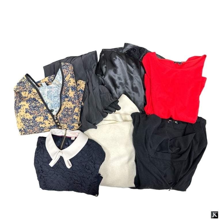 Lot Of 8 Women's Designer Tops And Dresses (1 of 5)