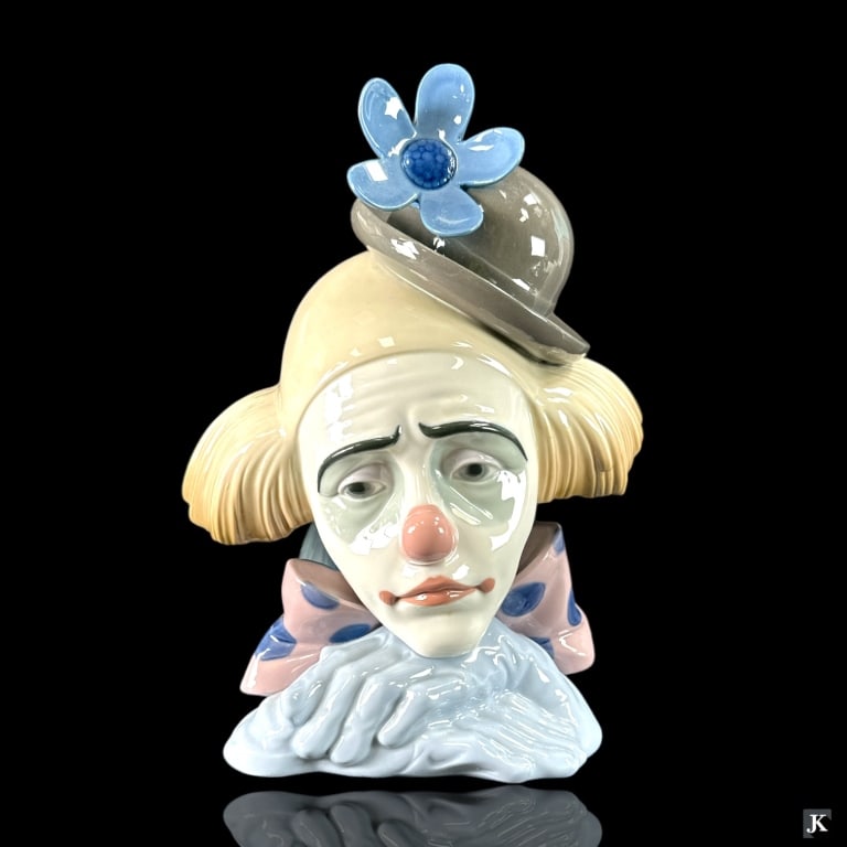 Lladro Spain "Pensive Clown" Porcelain Figure 5130 (1 of 5)