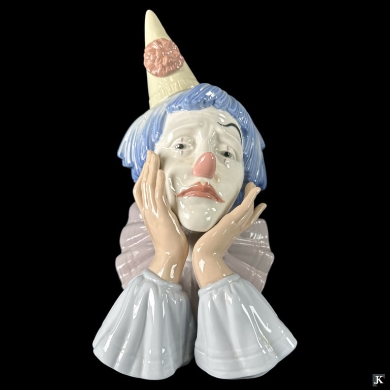 Lladro Spain "Jester" Porcelain Figure #5129 (1 of 6)