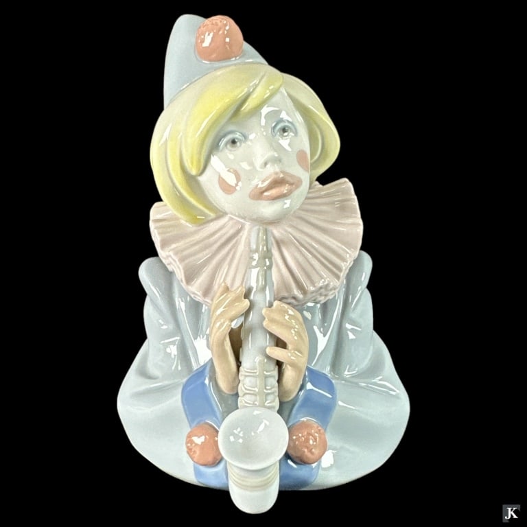 Lladro Spain "Sad Note" Porcelain Figure #5586 (1 of 5)