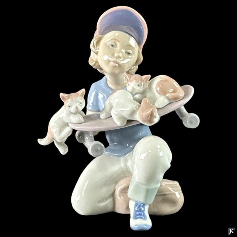 Lladro Spain "Little Riders" Porcelain Figure 7623 (1 of 4)