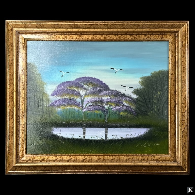 Al Black (USA B1947) Highwaymen Oil On Board (1 of 4)