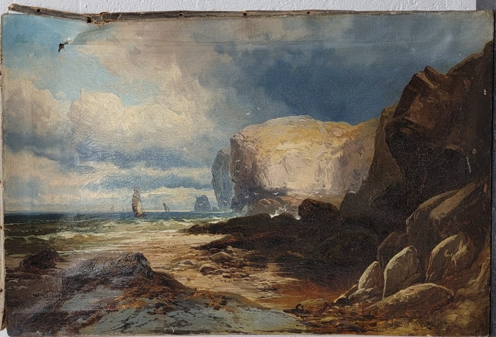 Clarence Roe (1850-1909) Oil on Canvas (1 of 3)