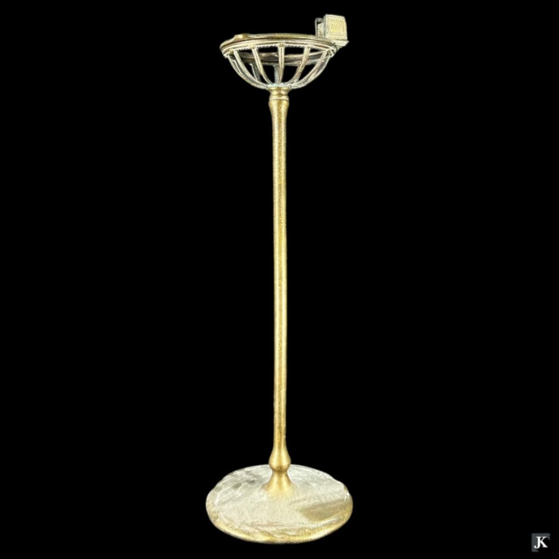 Tiffany Studios Bronze Standing Smoking Stand 1649 (1 of 2)