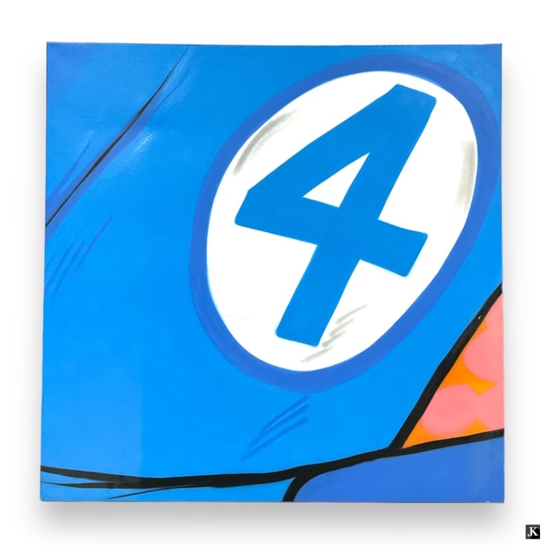 CRASH (JOHN MATOS) Spray Paint On Canvas (1 of 6)