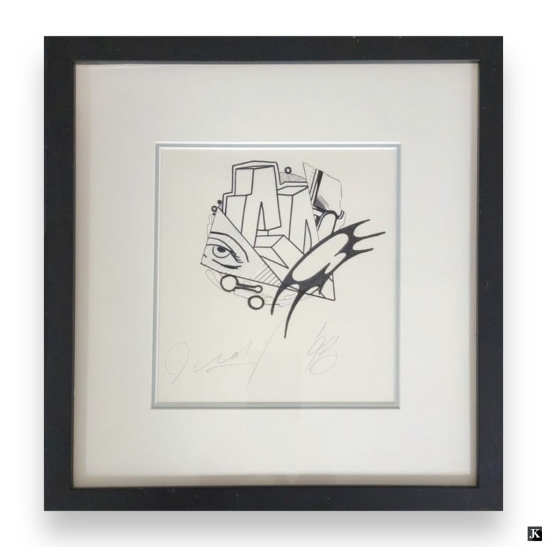 Crash (USA B1961) Pen & Marker Work On Paper (1 of 4)