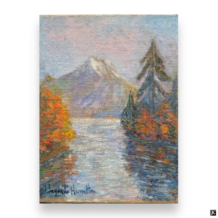 Hildegarde Hamilton (USA 1898-1970) Oil/Canvas (1 of 4)