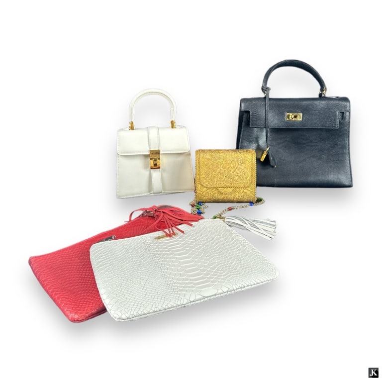 Lot Of 5 Various Designer & Vintage Purses (1 of 4)