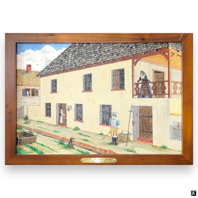 Raymond Plockelman (USA B1943) Florida Oil/Board (1 of 4)