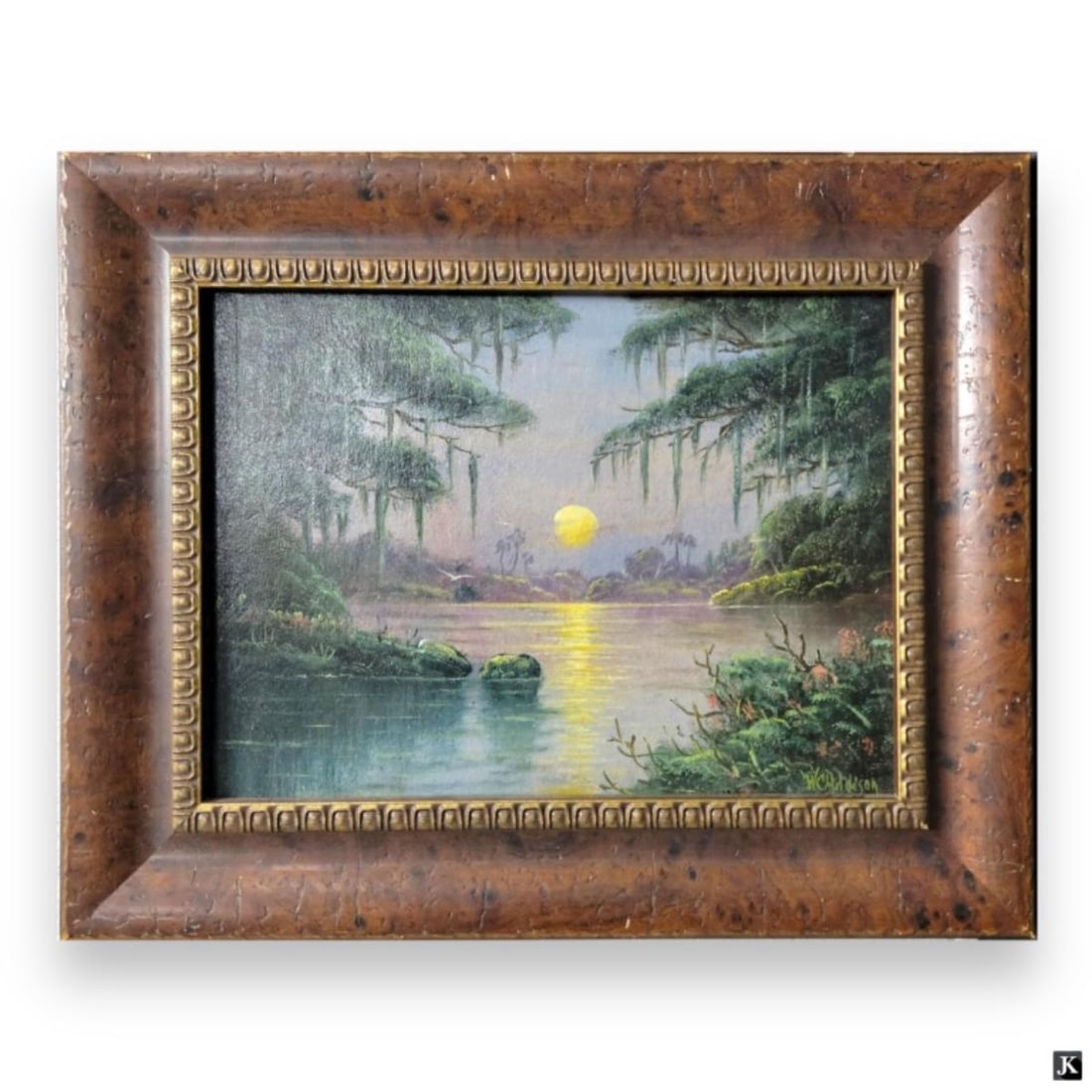 WC Addison (USA 1876-19??) Landscape Oil / Board (1 of 4)