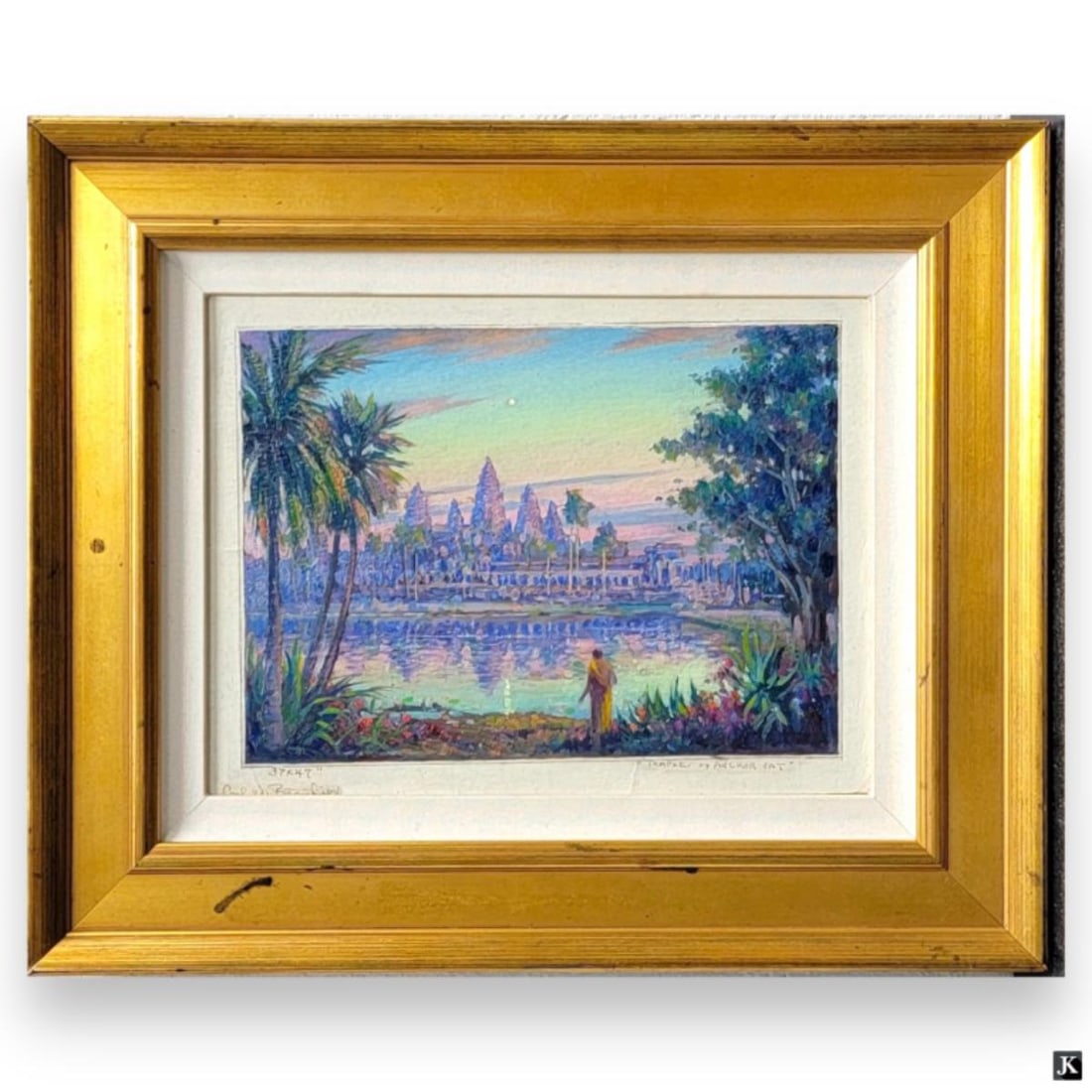 Carl Brandien (USA 1886-1965) Oil On Masonite (1 of 5)