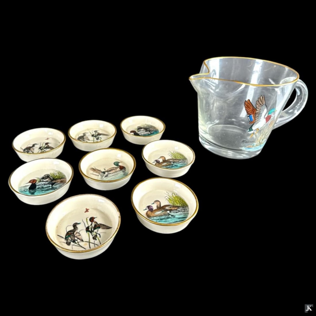 9pc Lot Of Mallard Duck Glass And Porcelain Items (1 of 4)