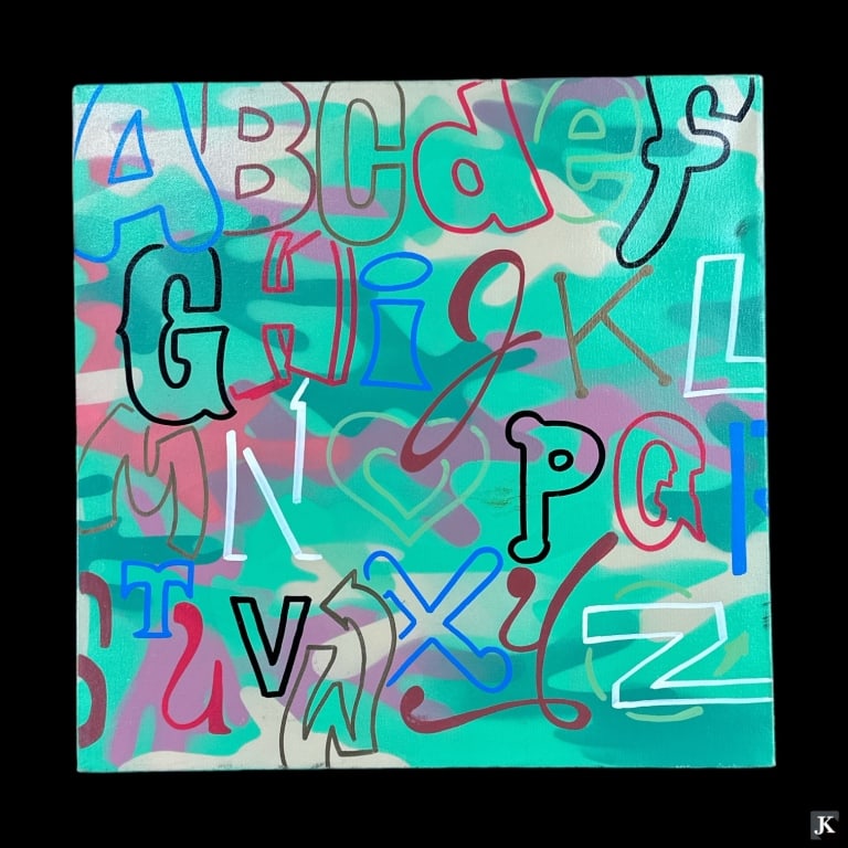 Crash John Matos (USA B1961) Pop Art Oil On Canvas (1 of 5)