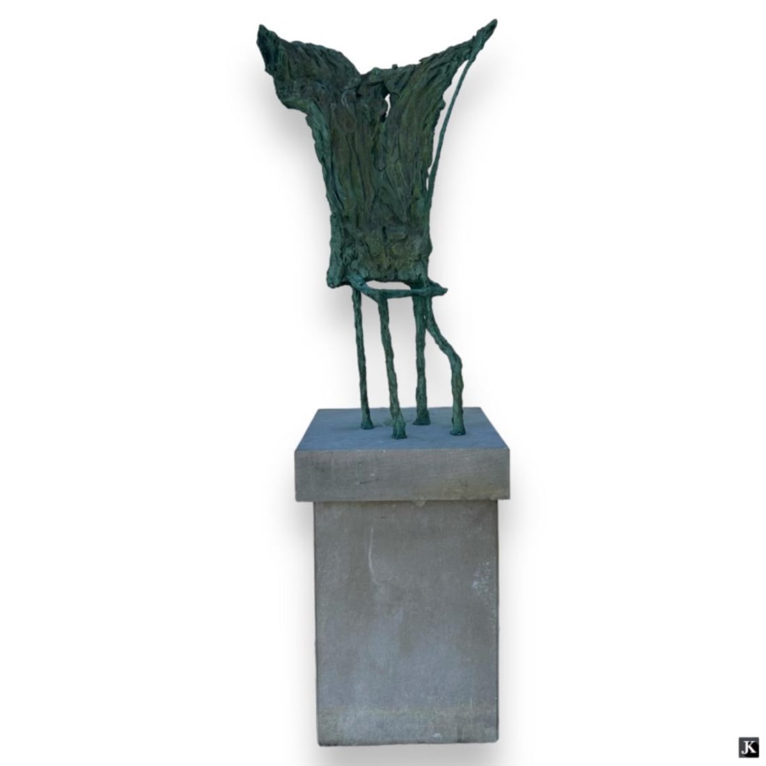 Bryan Hunt (AMERICAN, 1947) "Lafayette Chair" Bronze (1 of 11)