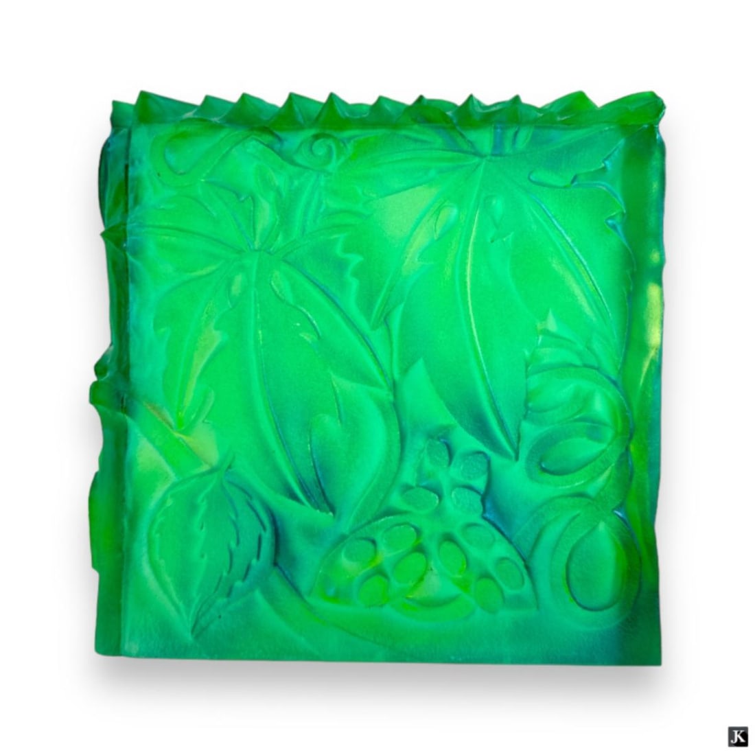 Susan Pelish (USA B1946) Modernist Glass Stand (1 of 4)