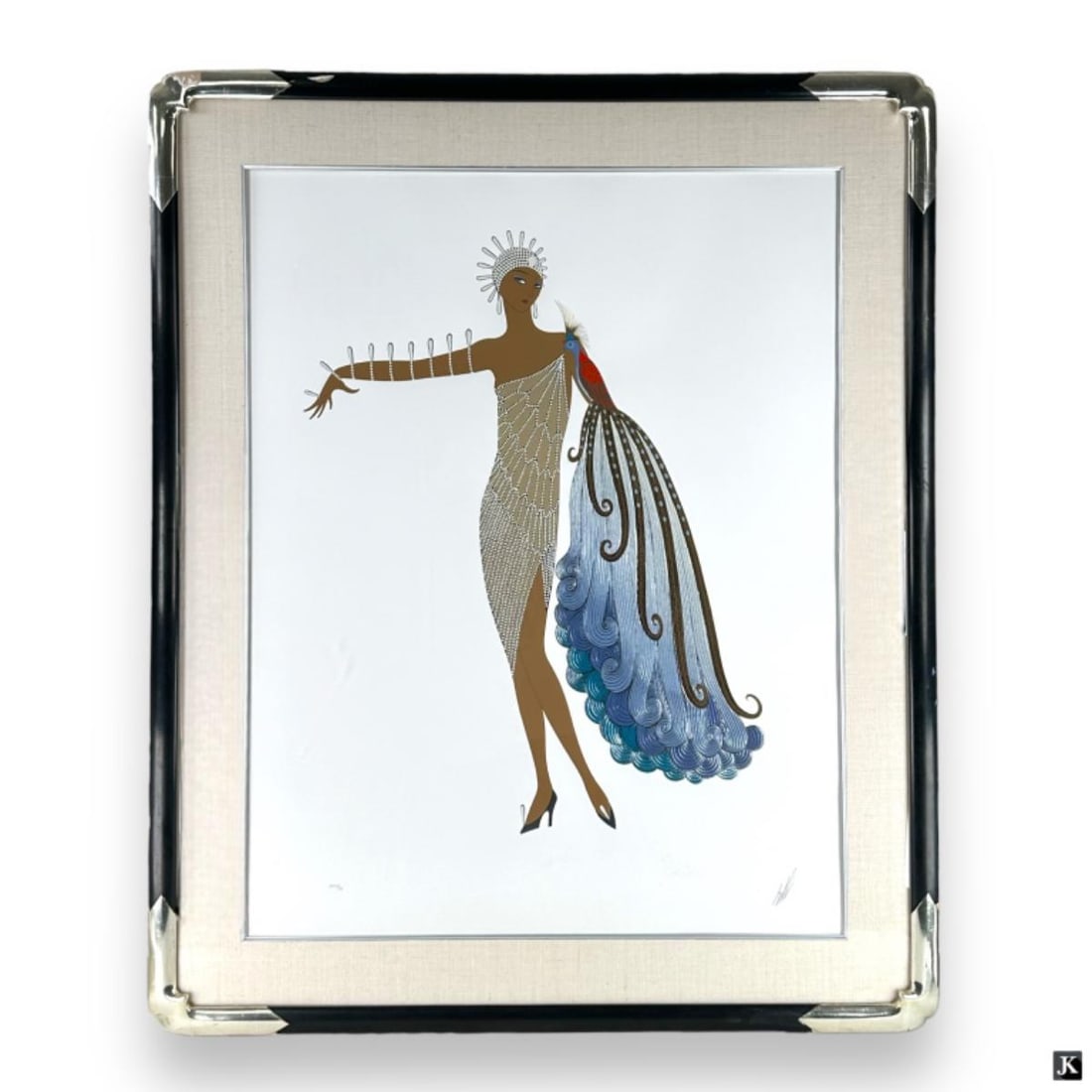 Erte (RUSSIA 1892-1990) "Diva II" LE Serigraph (1 of 6)
