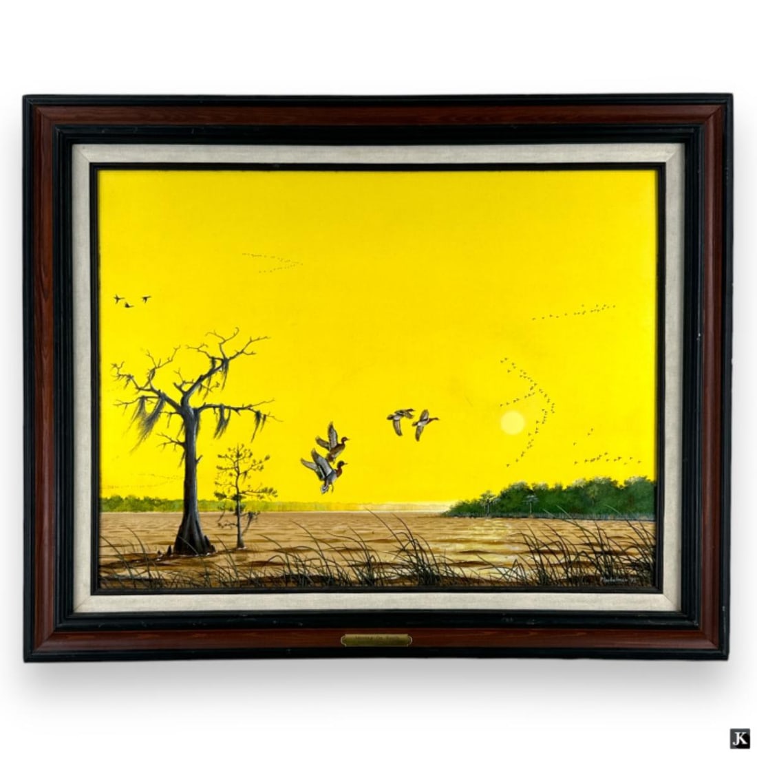 Ray Plockelman (USA B1943) Florida Oil On Board (1 of 7)