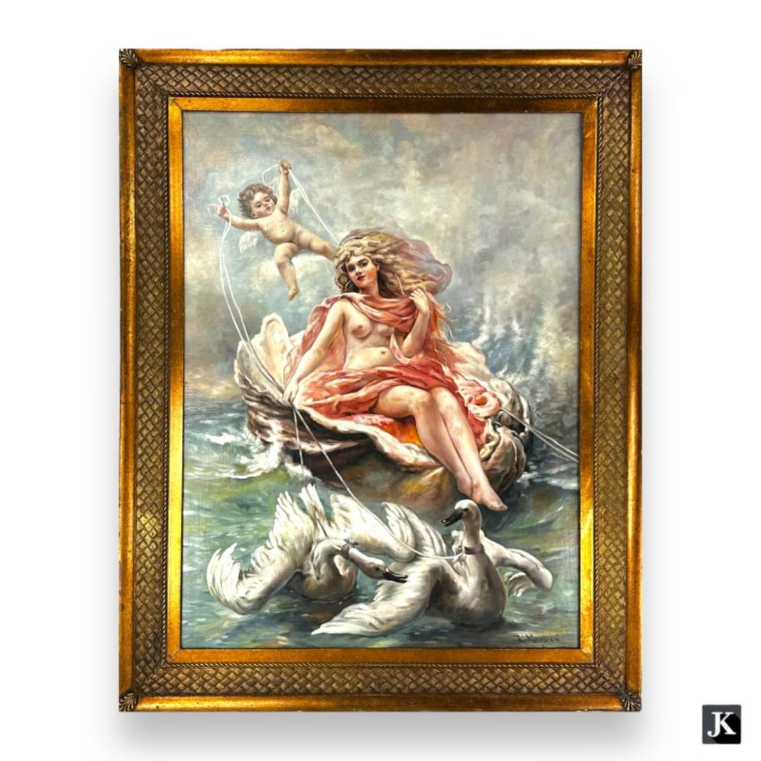 Attr Konstantin Makovsky (RUSSIA 1839-1915) Oil (1 of 5)