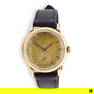 Gent's Omega Automatic 18K Yellow Gold Case Watch