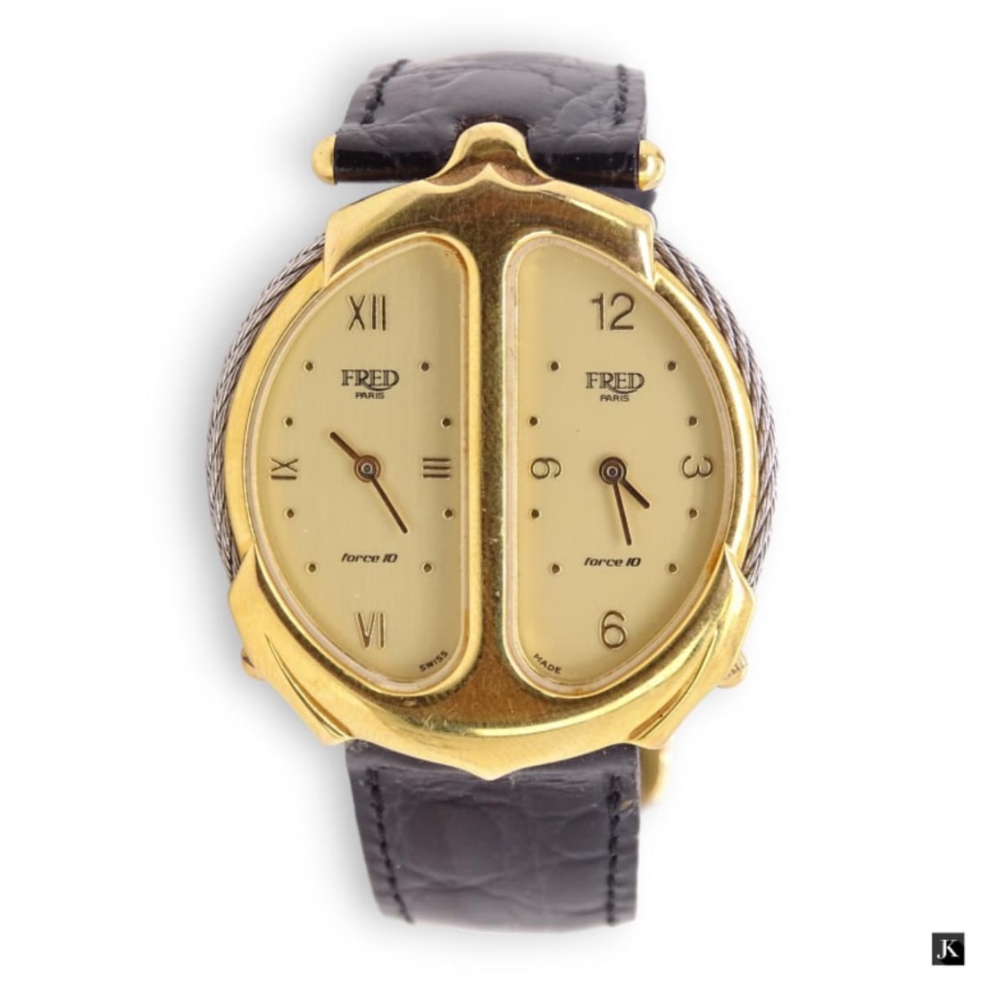 Fred Of Paris Force 10 Dual Time Zone Anchor Watch (1 of 3)