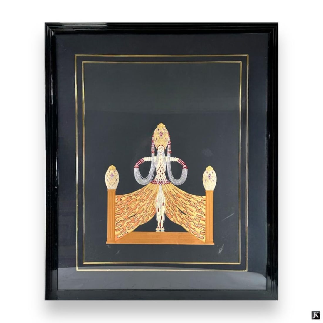 Erte (RUSSIA 1892-1990) "Enchantress" Serigraph (1 of 6)