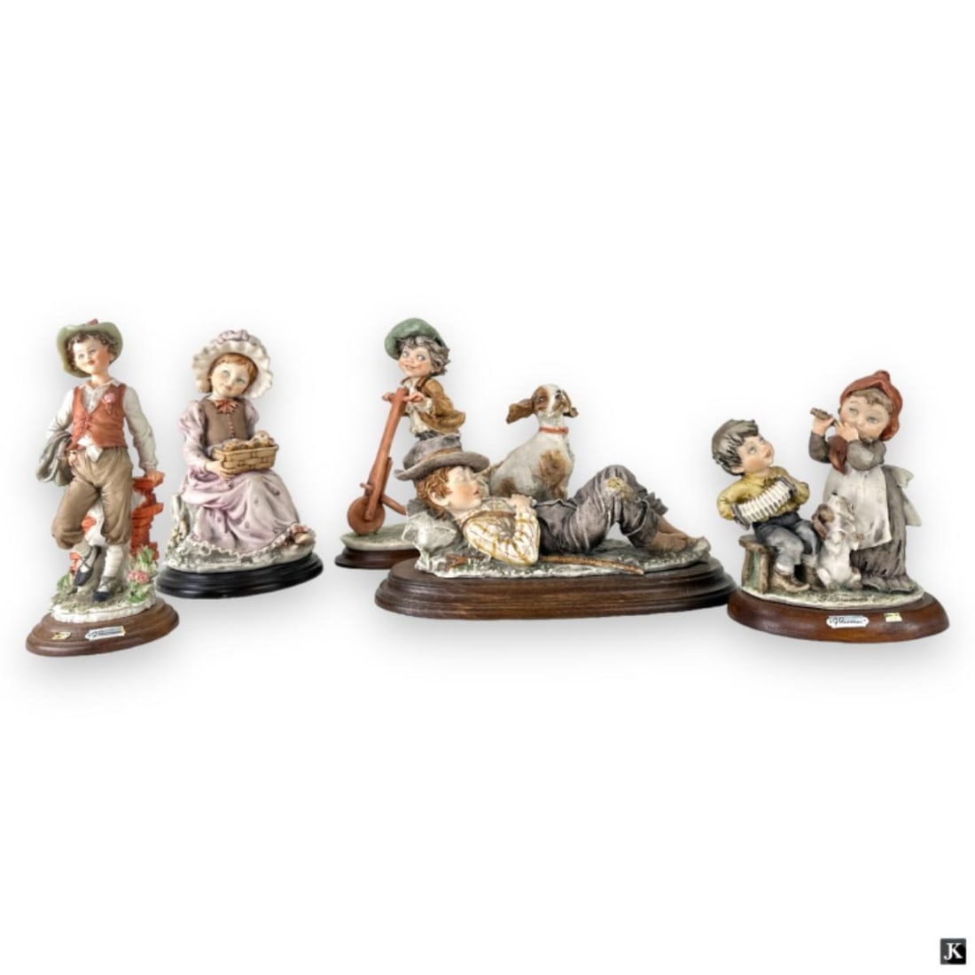 Lot Of 5 G. Armani Italian Porcelain Sculptures (1 of 7)