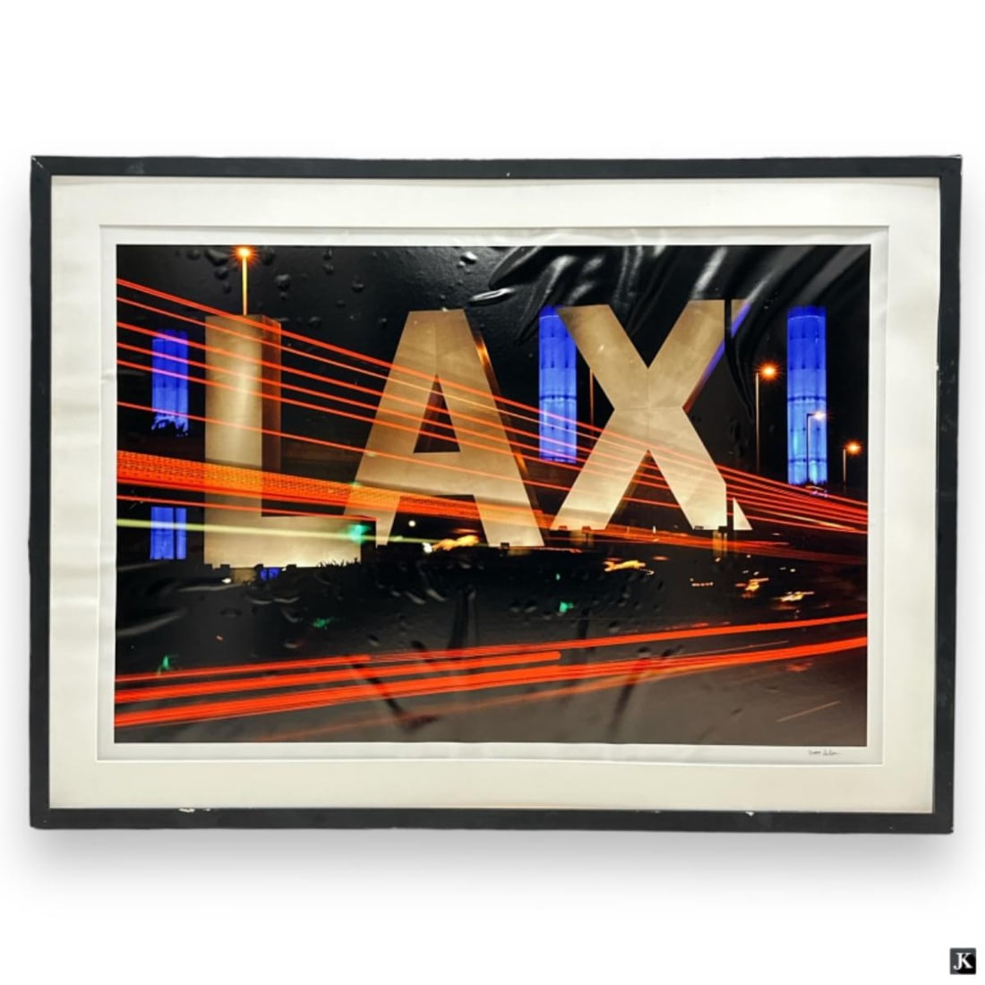 Gregg Felson (USA 20th/21st) Large "LAX" Potograph (1 of 3)