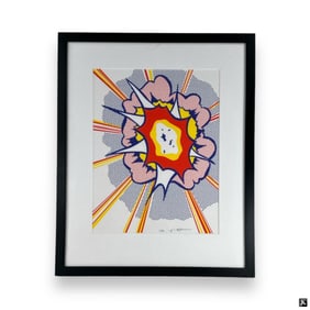 Roy Lichtenstein (USA 1923-1997) "Explosion" Litho