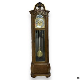 Herschede Model 250 Burl Grandfather Clock
