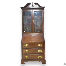 Jasper Cabinet Traditional Fruitwood Secretary