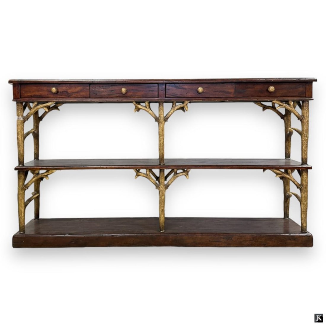 Theodore Alexander Faux Antler Console Table (1 of 4)