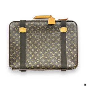 Vintage Louis Vuitton Monogram Soft Sided Suitcase