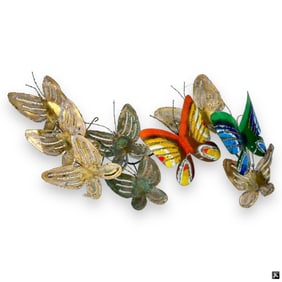 Curtis Jere "Butterfly" Brass Wall Sculpture