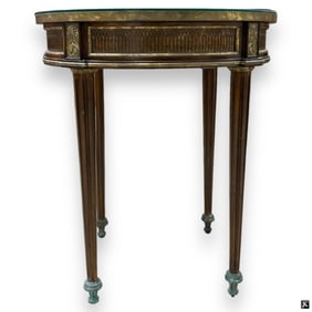 Maitland- Smith Parquet Top Gueridon Table