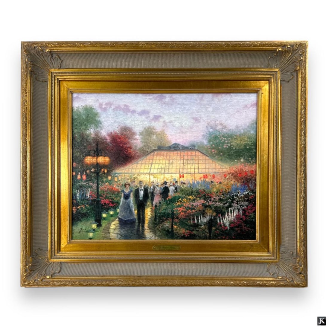 Thomas Kinkade Color Lithograph on Canvas (1 of 6)
