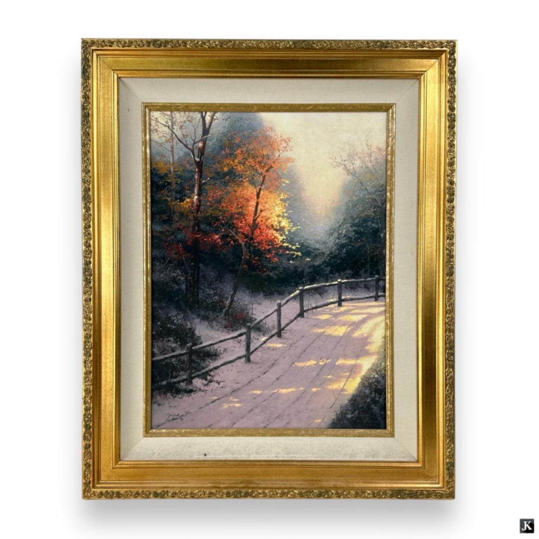 Thomas Kinkade Color Lithograph on Canvas (1 of 6)