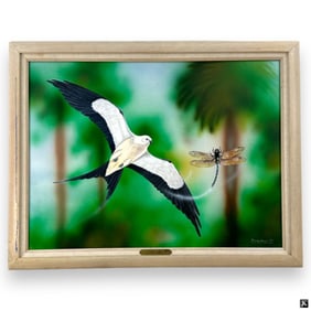 Raymond Plockelman (USA B1943) Oil On Board