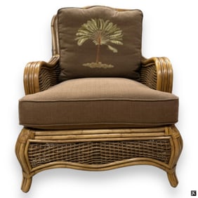 Tommy Bahama Style Upholstered Chair