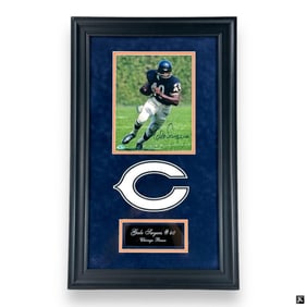 Gale Sayers Chicago Bears Authographed Photograph