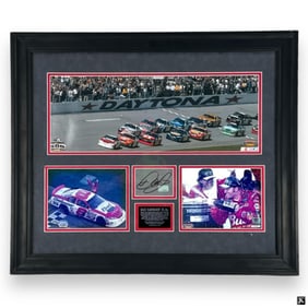 Dale Earnhardt Jr. 2004 Daytone Autographed Collag