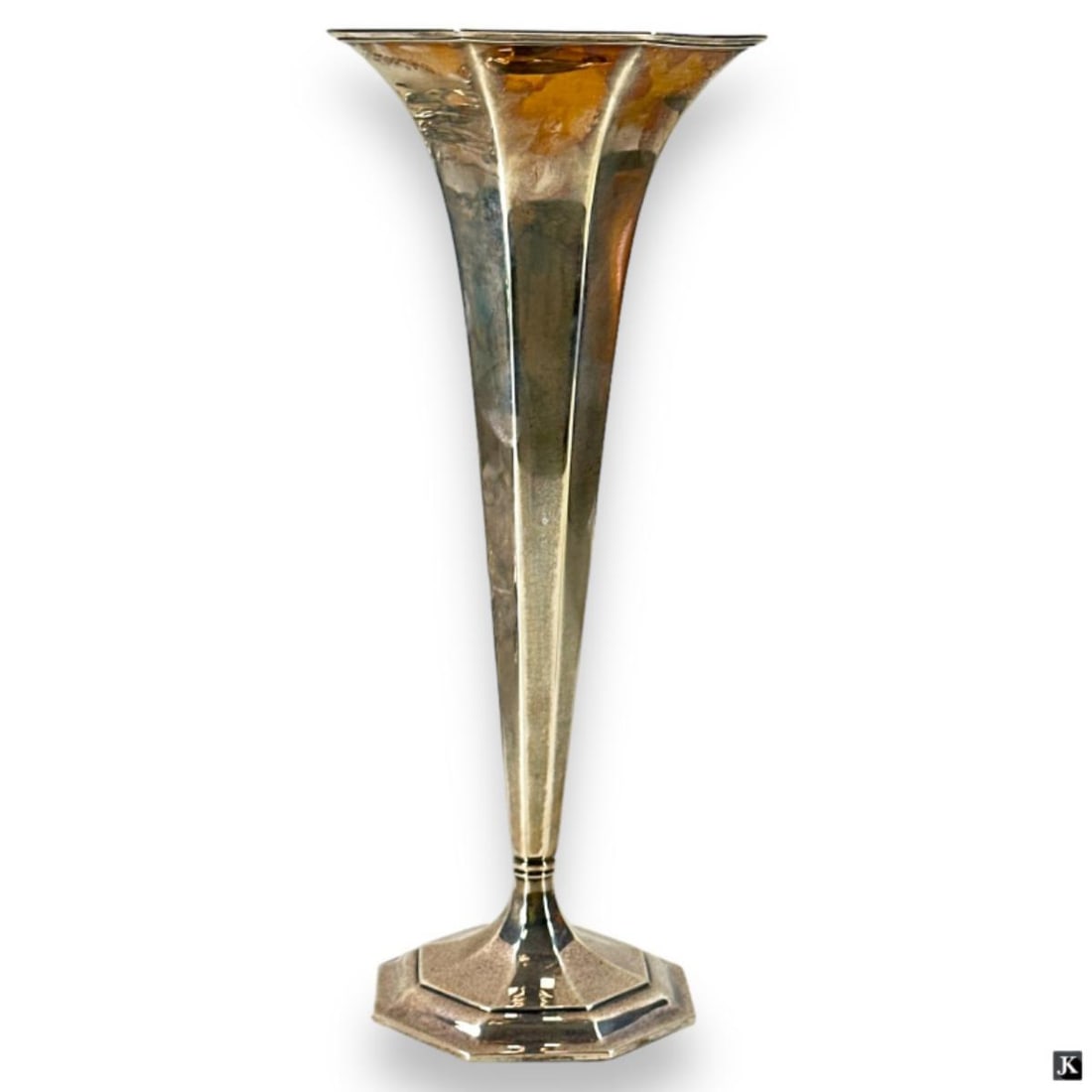 Tiffany & Co. Sterling Trumpet Vase (1 of 3)